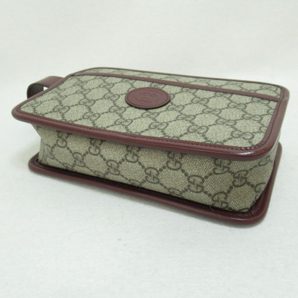 Gucci Business Clutch Bag Pouch Canvas #101650G62B - Picture 4 of 10